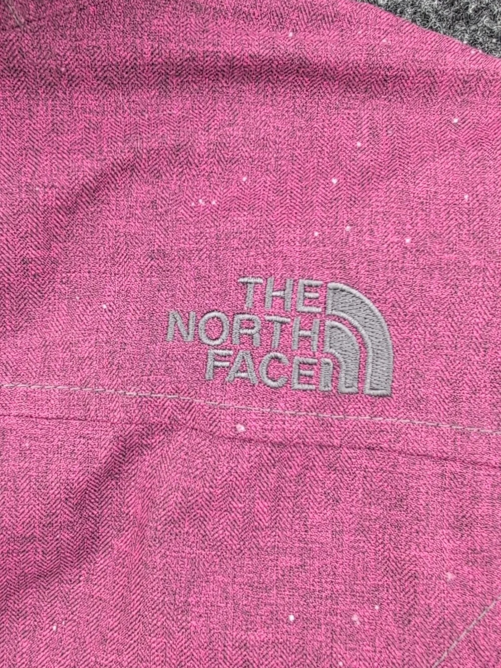 North Face Parka Girls Small Purple Dryvent 550 Down Fur Trim Sherpa Quilt Lined